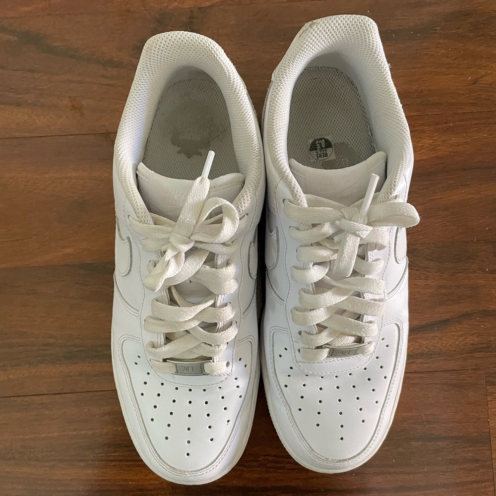 Nike Air Force 1 White Men's Shoe - Size 8.5